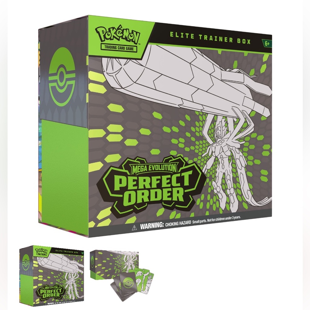Pokémon TCG Mega Evolution "Perfect Order" Elite Trainer Box